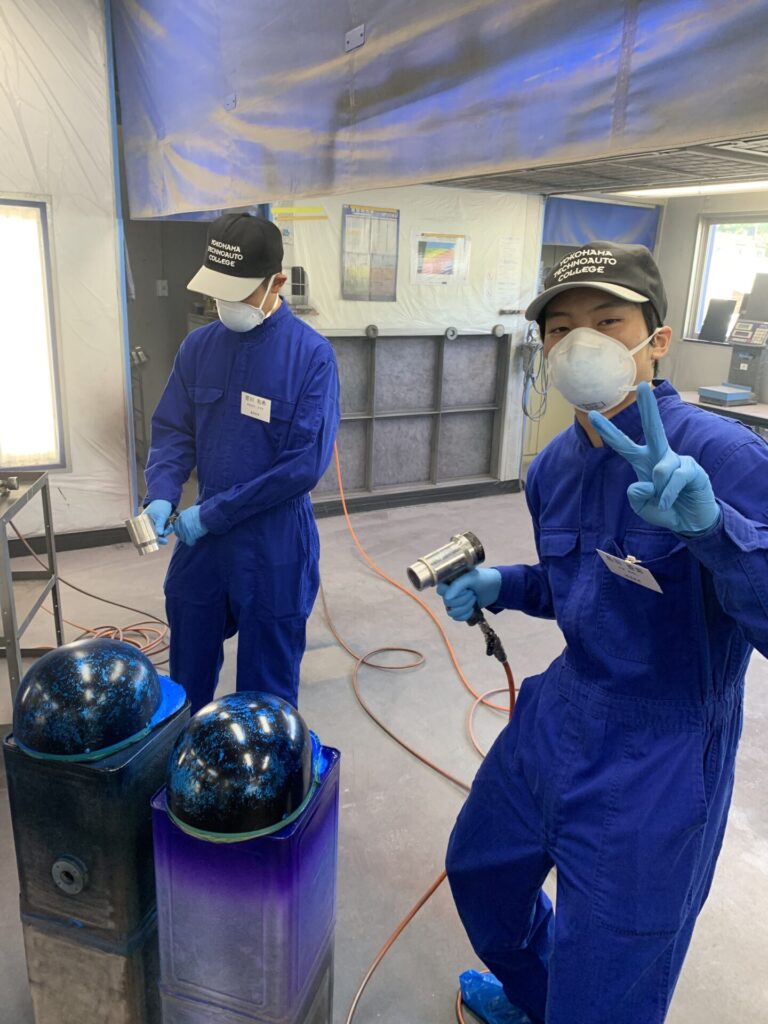 【ヘルメット塗装体験❣】