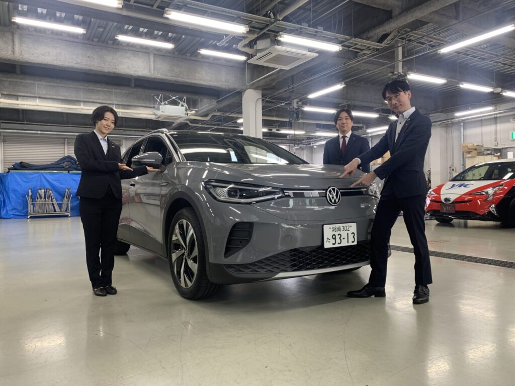 【フォルクスワーゲンID.4がYTCにやってきました！】