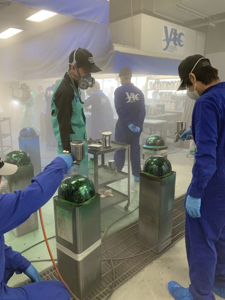 【ヘルメット塗装体験！】