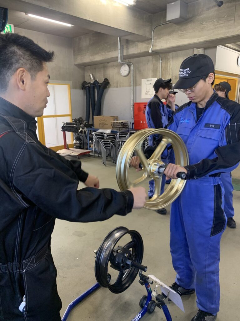 【二輪選択授業 コシダテック様特別授業🏍】
