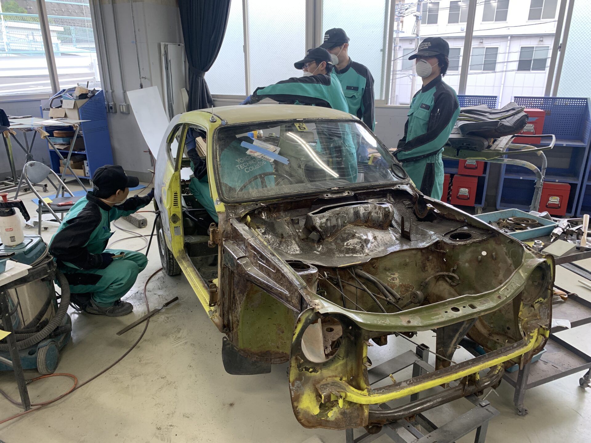 完成車チェック